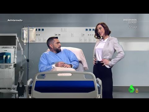 El momento en el que Ayuso 'cura' a un contagiado en su hospital de pandemias - El Intermedio