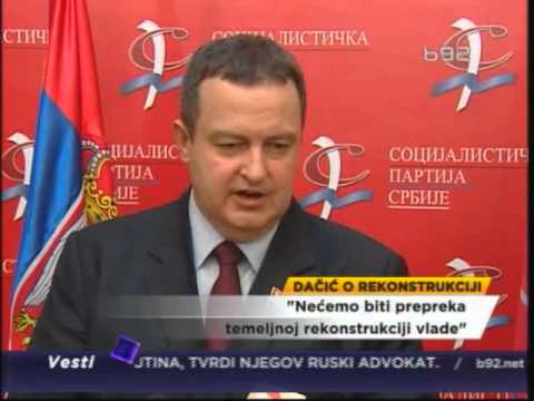 Dačić: Svako iz SPS-a spreman da se povuče