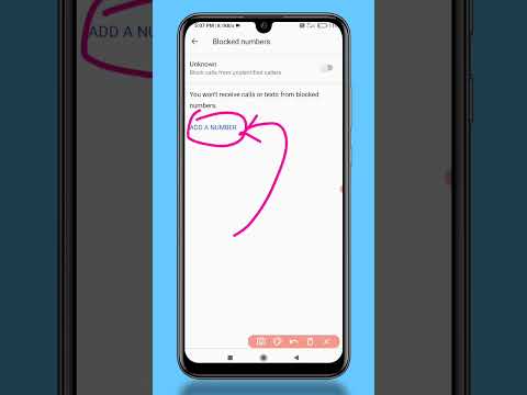 how to block number in Redmi 9 Power || Blocked Number || Kaise block karen #shorts