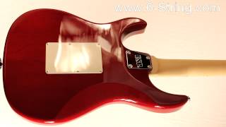 Video thumbnail for ESP LTD Elite ST-1 Duncan See Thru Black Cherry 2013 Electric Guitar by 6-String