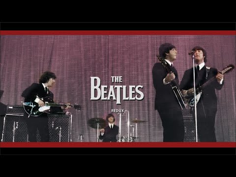 Beatles -- I Wanna Be Your Man -- [ live color film, stereo ]