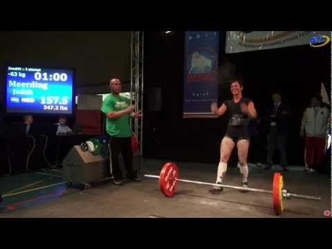 Women -47 to -63kg Deadlift of 2011 EPF Western European Championships