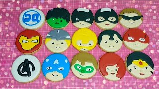 Galletas Super Héroes Fáciles 👌 Día del Niño 👧🧑