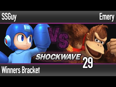 SW 29 Wii U - SSGuy (Mega Man) vs Emery (DK) - Winners Bracket