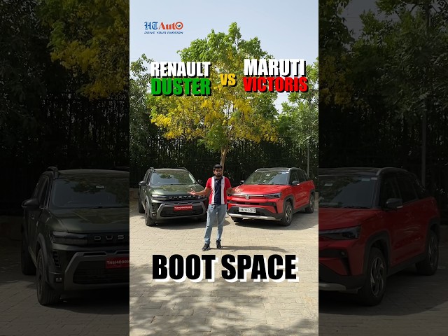 Renault Duster Vs Maruti Victoris: Boot Space