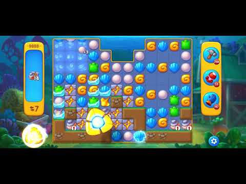 Fishdom level 9888 no boosters フィッシュダム ノーマル