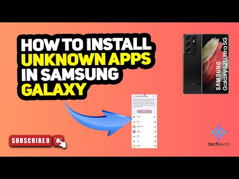 How to Install Unknown Apps in Samsung Galaxy S21 mobile 5G in 2025