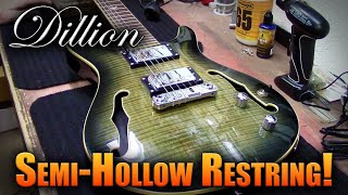 Video thumbnail for Dillion Semi-Hollow Guitar! by ZIMM'S GUITARS