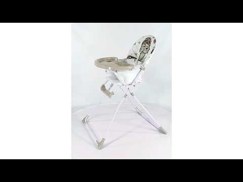 Стульчик для кормления LORELLI BOBO GREY PYRAMID ANIMALS