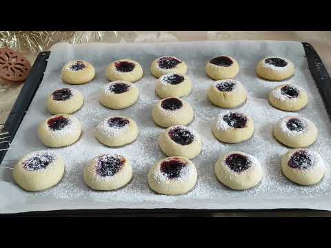 Samo 3 osnovna sastojka i 10 minuta. Kolačići!!! Tope se u ustima! #389