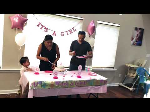 Karishma’s surprise baby shower cake cutting August 2019