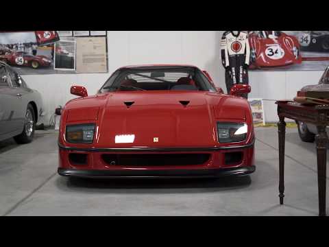 Thumbnail for Ferrari F40 and a 1967 Ferrari Dino 206 S Spyder Coupe by Ferrari Dino 206 S