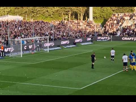 AGF - Brøndby 1-0 MÅL Kristian Arnstad på straffespark i Superligaen 21.09.2025 