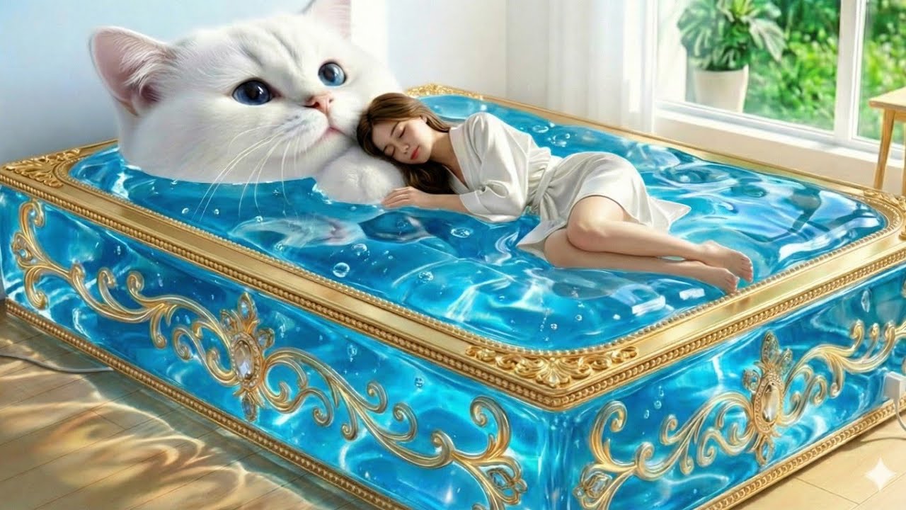 Relaxing AI Beds That Look Real 🛏️✨ Satisfying Sleep ASMR