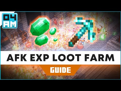 INSANE AFK XP Loot & Emerald Farm Guide in Minecraft Dungeons (Any Difficulty)