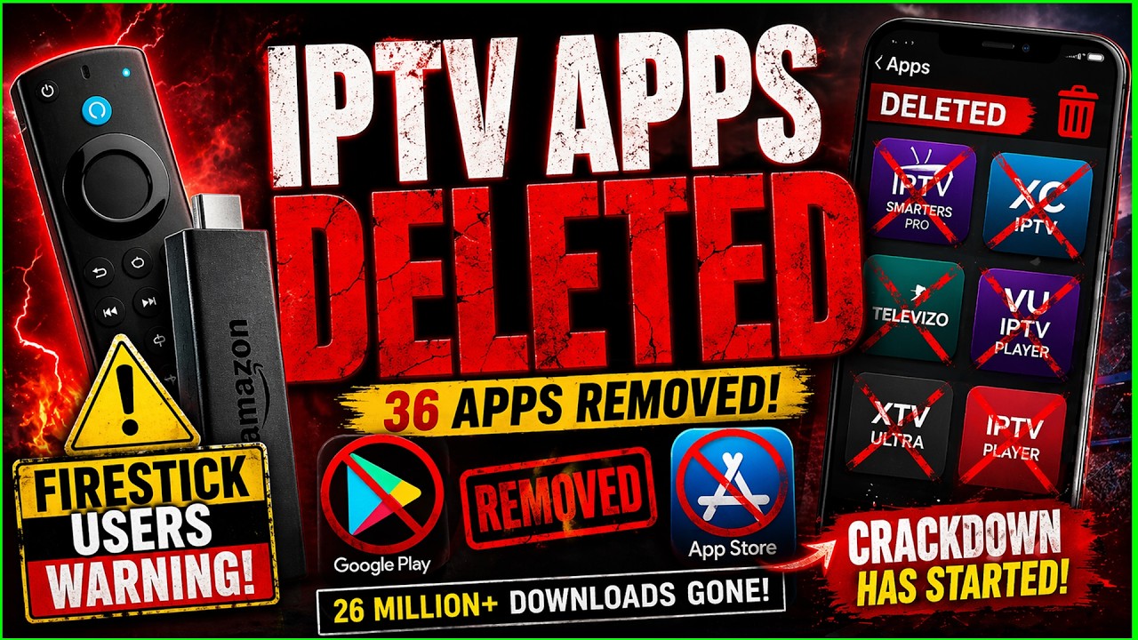 🔴Firestick Users WARNING… IPTV Apps Are Being Deleted