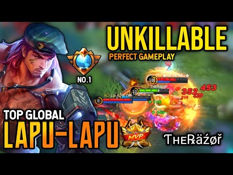 SUPREME NO.1 | LAPU-LAPU BEST BUILD 2022 | TOP GLOBAL LAPU-LAPU | MOBILE LEGENDS✓