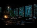 Rain Sound In Forest ️ Heavy Rain On Window For Fall Asleep Quickly Soothing Rainy Day Vibes