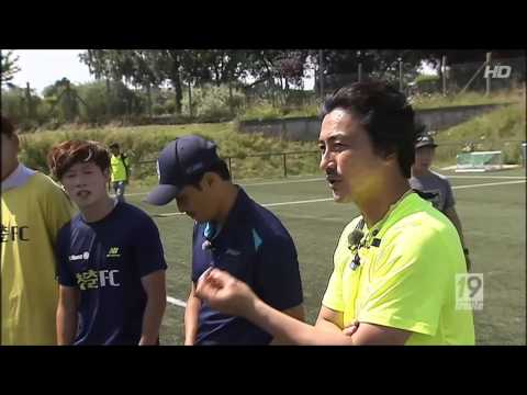 Footballeurs coréens à Tubize (extrait La Une 5 août 2015 JT 19h30)