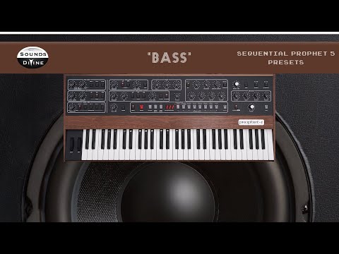 SoundsDivine 'Bass' - Sequential Prophet 5/10 Rev.4 Presets image 2