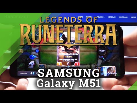 Legends of Runeterra on SAMSUNG Galaxy M51 – High Graphics Test