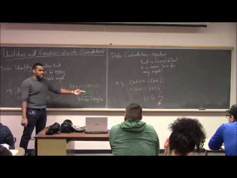 Math 195 Lecture 8 - Equations; Inequalities; The coordinate plane; Distance and Midpoint formulas