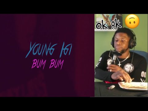 TRL Reaction / Young Igi  - Bum Bum (PolishRap)