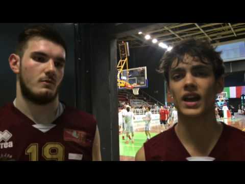 Finali Nazionali U18: intervista a Visconti e Simioni