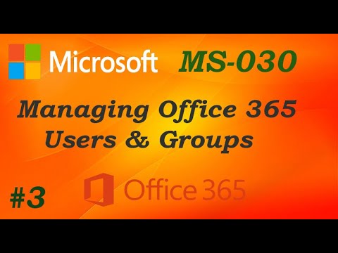 MS 030 Office 365 Administrator Course Intro Ep 01 FREE Training
