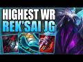 REK'SAI HAS THE HIGHEST WIN RATE OUT OF ANY JUNGLER RIGHT NOW! - Gameplay Guide League of Legends
