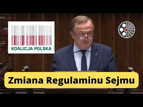 Jan Łopata wzywa do pilnej zmiany regulaminu Sejmu