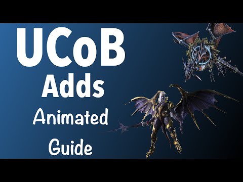 Unending Coil of Bahamut (UCoB) Ultimate Animated Guide - Adds Phase
