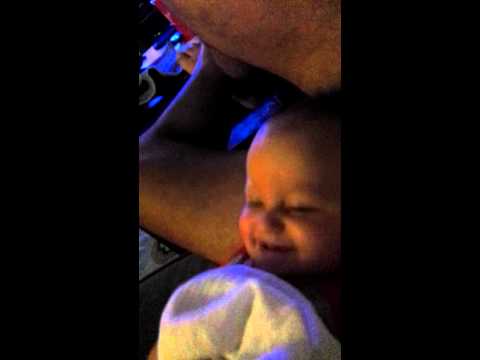 Roman playing peek a boo