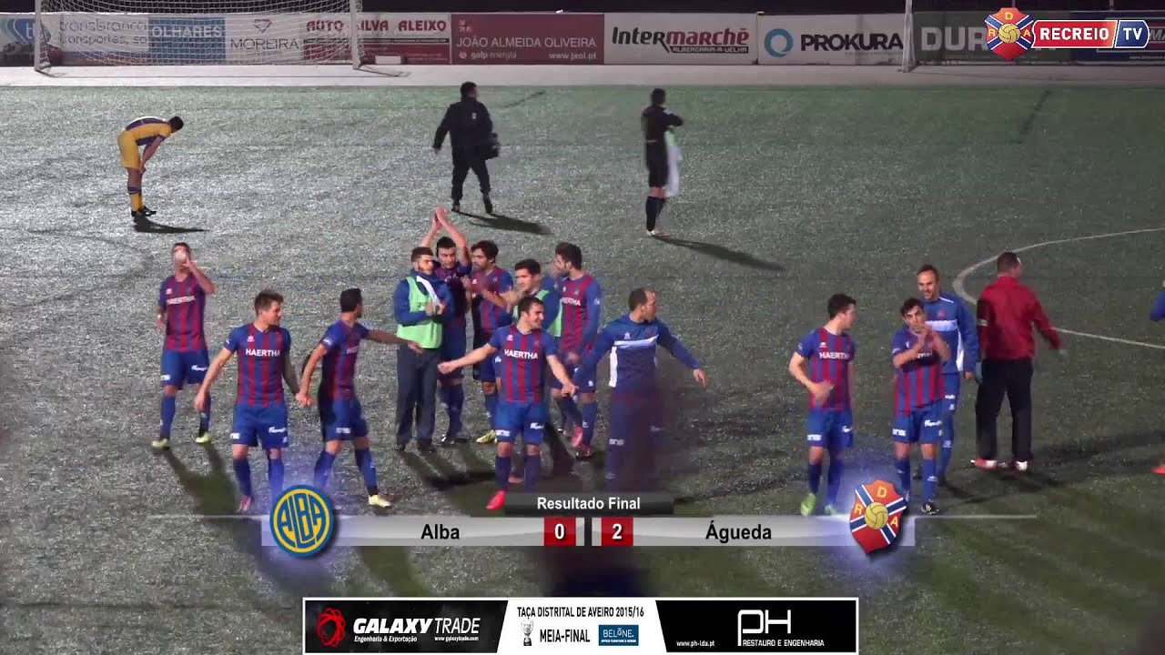 Resumo - S.C. Alba ( 0 - 2 ) R.D. Águeda || Taça Distrito de Aveiro 