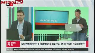PONTURILE LUI BOGDAN SOCOL: Variante în cote de 1.50, 1.54, 2.50 și 3.15!