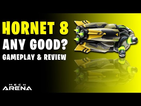 Is The New Weapon HORNET Any GOOD? | Gameplay + Review | Mech Arena | Test Server