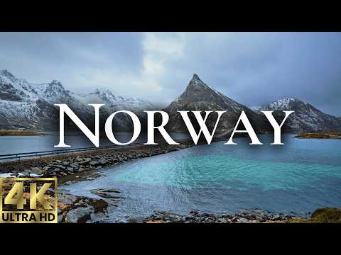 NORWAY 4K - Scenic Relaxation Film with Calming Music | Ultra HD Nature Travel Video