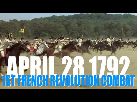 French Revolution first combat - April 28th 1792
