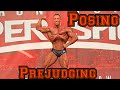 Greg Doucette posing prejudging Toronto Pro 2019