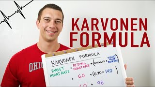 How to use the Karvonen Formula (Target Heart Rate Calculation) for NSCA CSCS Exam