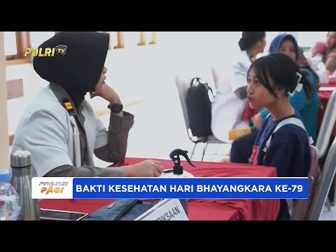 POLDA JABAR GELAR BAKTI KESEHATAN DALAM RANGKA HARI BHAYANGKARA KE-79
