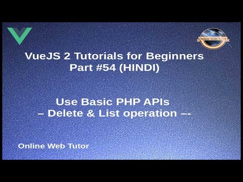 VueJs 2 Tutorial for beginners in HINDI | ENGLISH 21 Node js Vue CLI Installation guide map