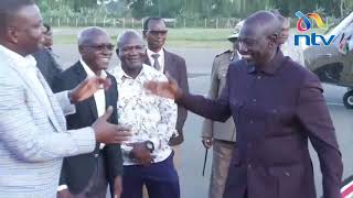 PCS Mudavadi receives Ruto in Kakamega County ahea