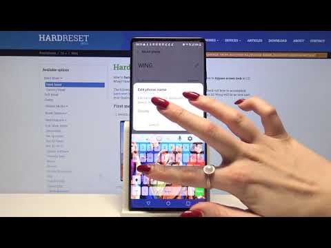 Rename LG Wing – Change Device’s Name