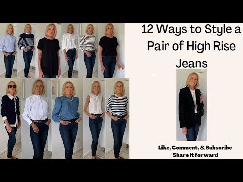 12 Ways to Style a Pair of High Rise Jeans