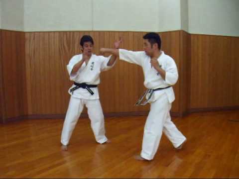 ストレートの受け・捌き