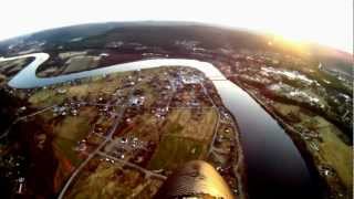 preview picture of video 'Flyging over Karasjok 2. juni 2012'