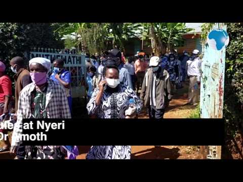 Dozens flout Covid 19 rules at Nyeri funeral attended by Dr Amoth