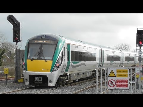 Irish Rail 22000 Class Intercity Train 22221 - Portarlington Station, Laois