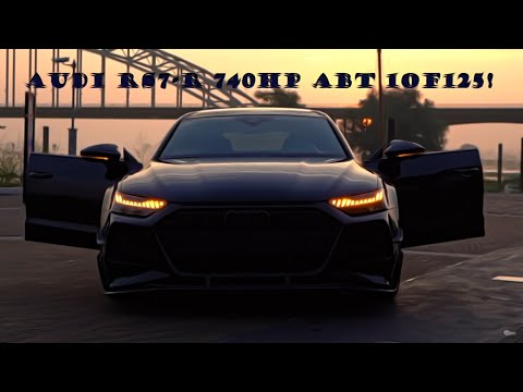 AUDI RS7-R 740HP ABT 1of125! #audi #audirs7r #rs7r #abt #1of125